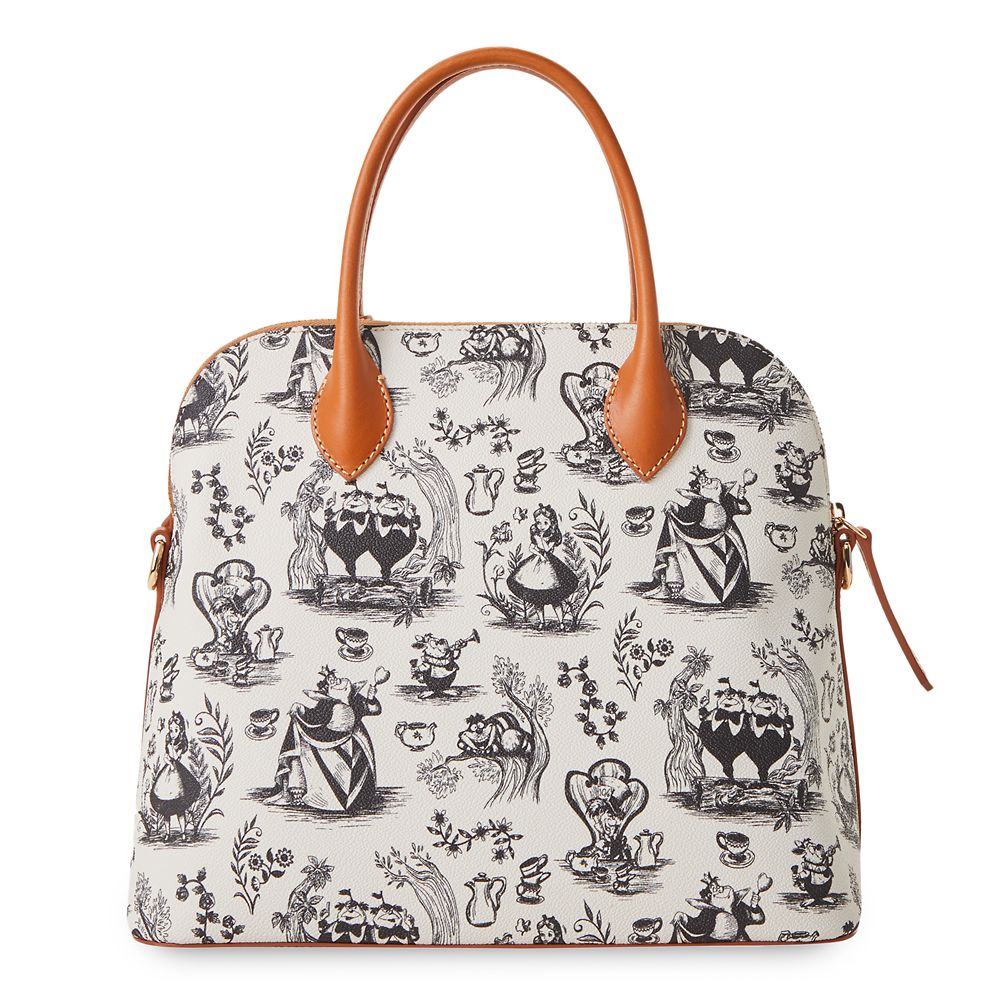 Alice in Wonderland Dooney & Bourke Zip Satchel Bag