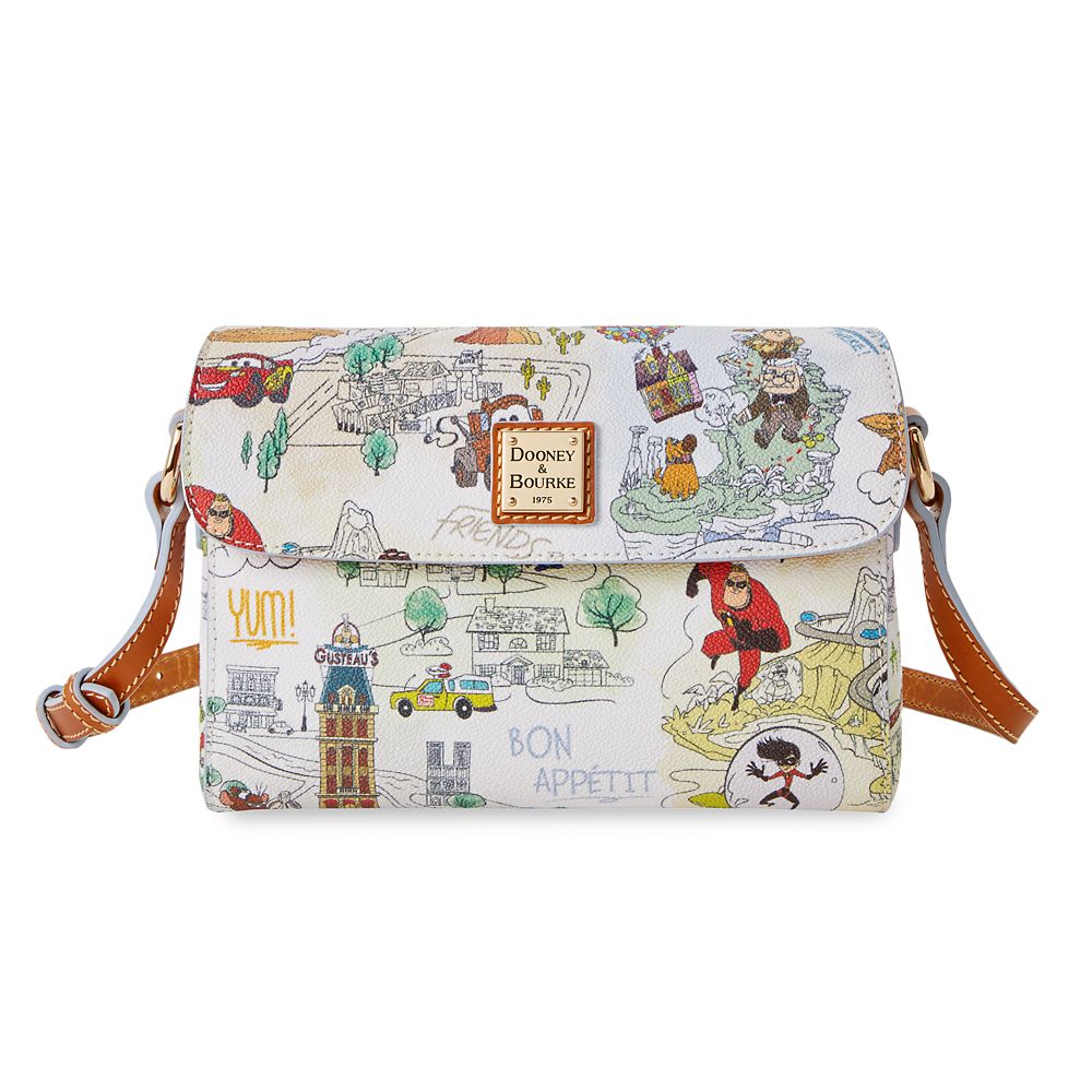 Pixar Maps Dooney & Bourke Crossbody Bag