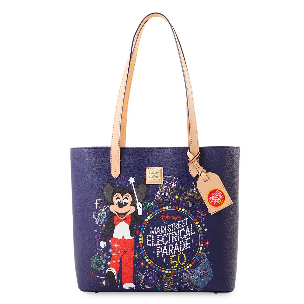 The Main Street Electrical Parade 50th Anniversary Dooney & Bourke Tote Bag is now out for purchase