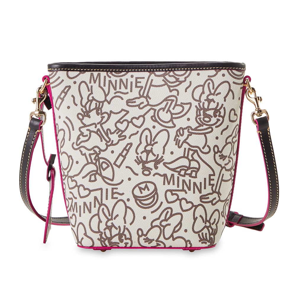 Minnie Mouse Line Art Dooney & Bourke Small Zip Sac