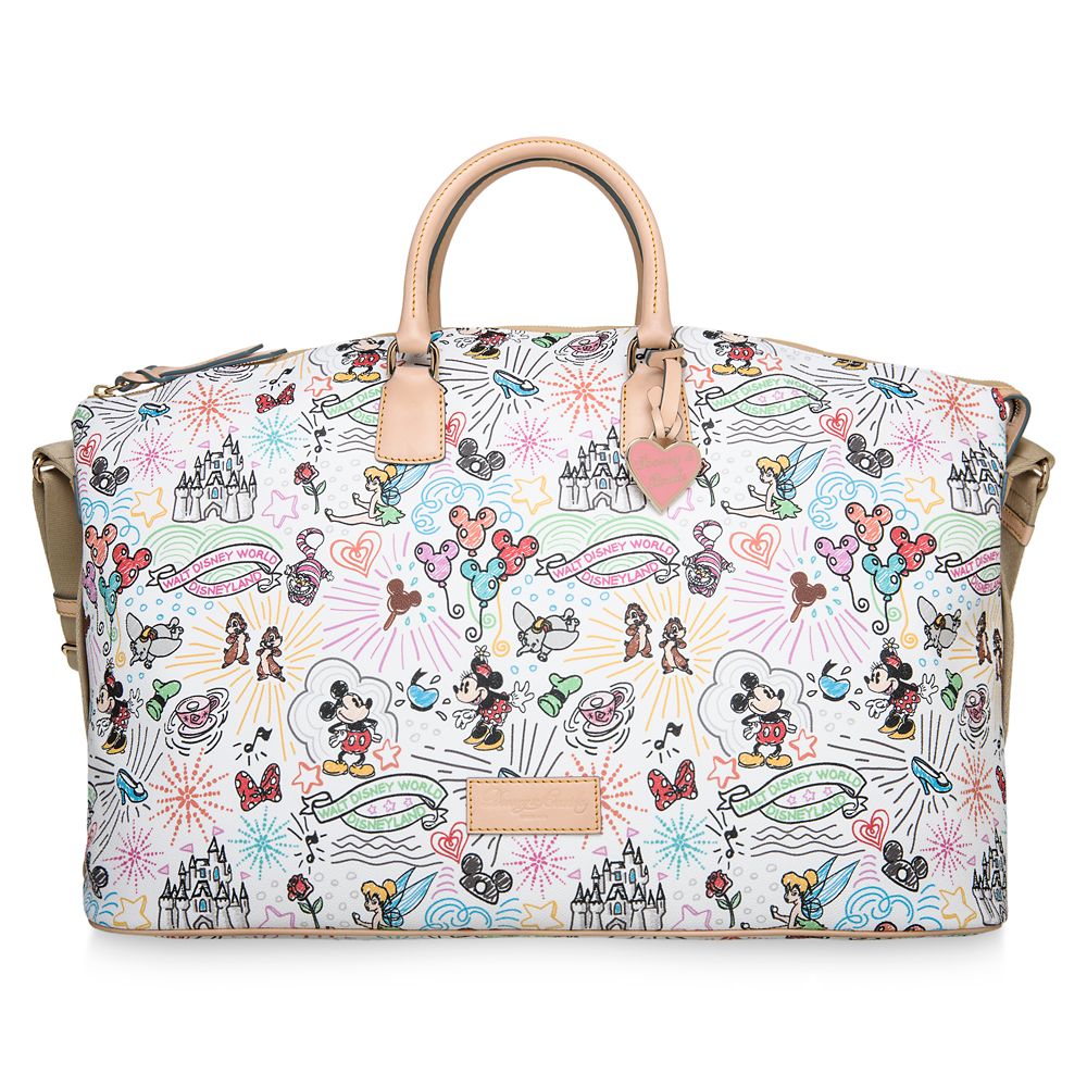 Disney Sketch Weekender Bag by Dooney & Bourke available online for purchase