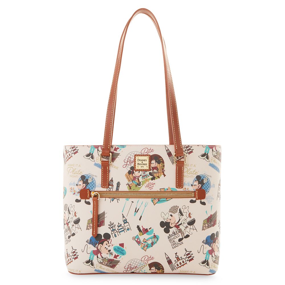 Mickey and Minnie Mouse Dooney & Bourke Tote Bag – EPCOT International Food & Wine Festival 2022 is now available online