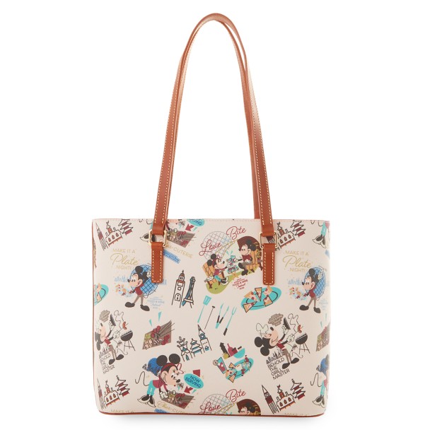 Mickey and Minnie Mouse Dooney & Bourke Tote Bag – EPCOT International Food & Wine Festival 2022