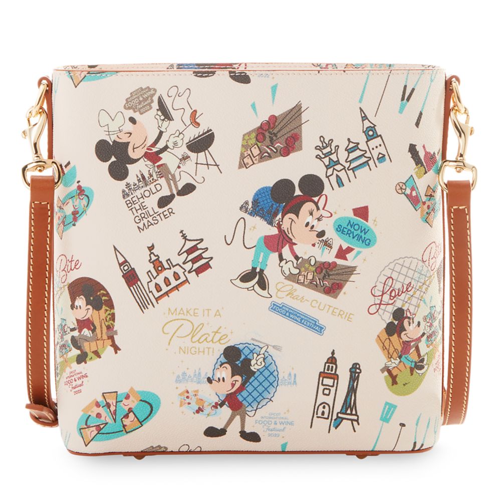 Mickey and Minnie Mouse Dooney & Bourke Crossbody Bag – EPCOT International Food & Wine Festival 2022