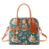 Mickey and Minnie Mouse Christmas Dooney & Bourke Satchel Bag