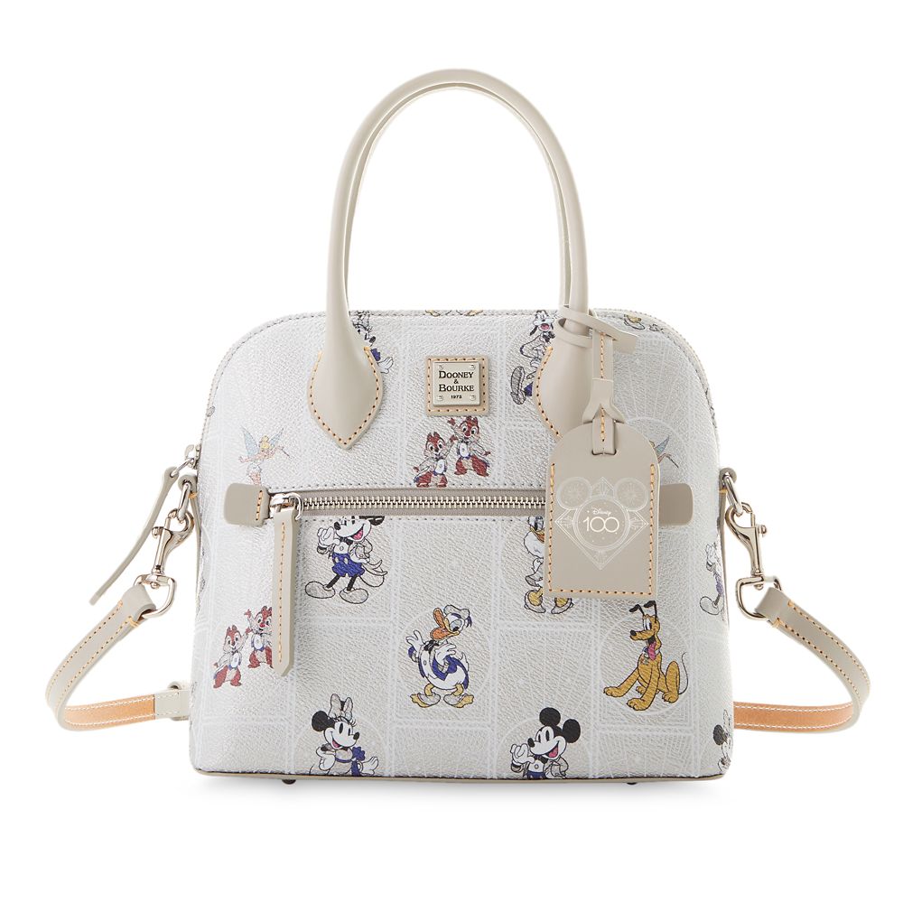 Mickey Mouse and Friends Disney100 Dooney & Bourke Satchel Bag is available online for purchase