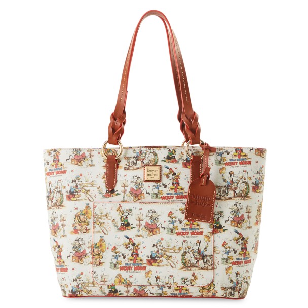 Mickey Mouse The Band Concert Dooney & Bourke Tote – Disneyland Magic Key Holder