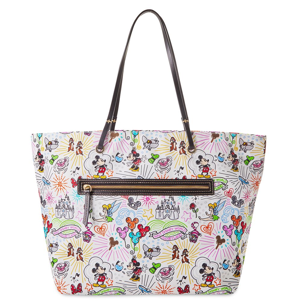 Disney Sketch Reversible Nylon Tote Bag by Dooney & Bourke