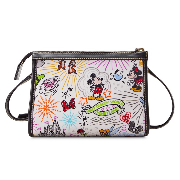 Disney Sketch Nylon Crossbody Bag by Dooney & Bourke