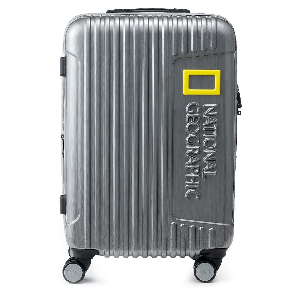 National Geographic Rolling Luggage – Silver – 24” available online for purchase