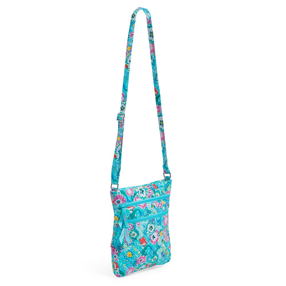 The Little Mermaid Triple Zip Hipster Crossbody Bag by Vera Bradley