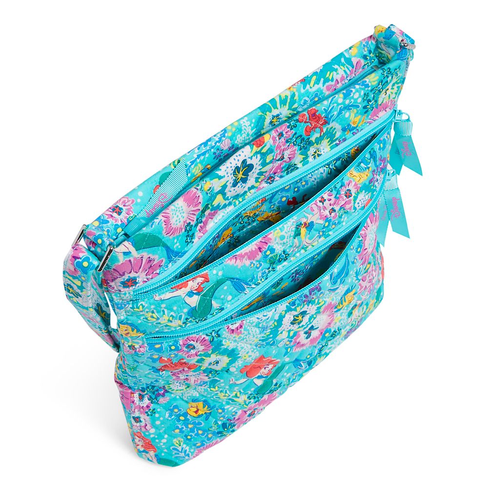 The Little Mermaid Triple Zip Hipster Crossbody Bag by Vera Bradley