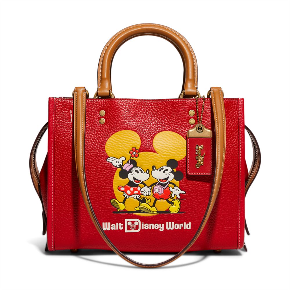 Mickey and Minnie Mouse Rogue Bag by COACH – Walt Disney World now available for purchase