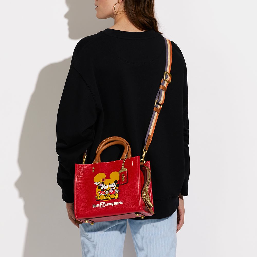 Mickey and Minnie Mouse Rogue Bag by COACH – Walt Disney World