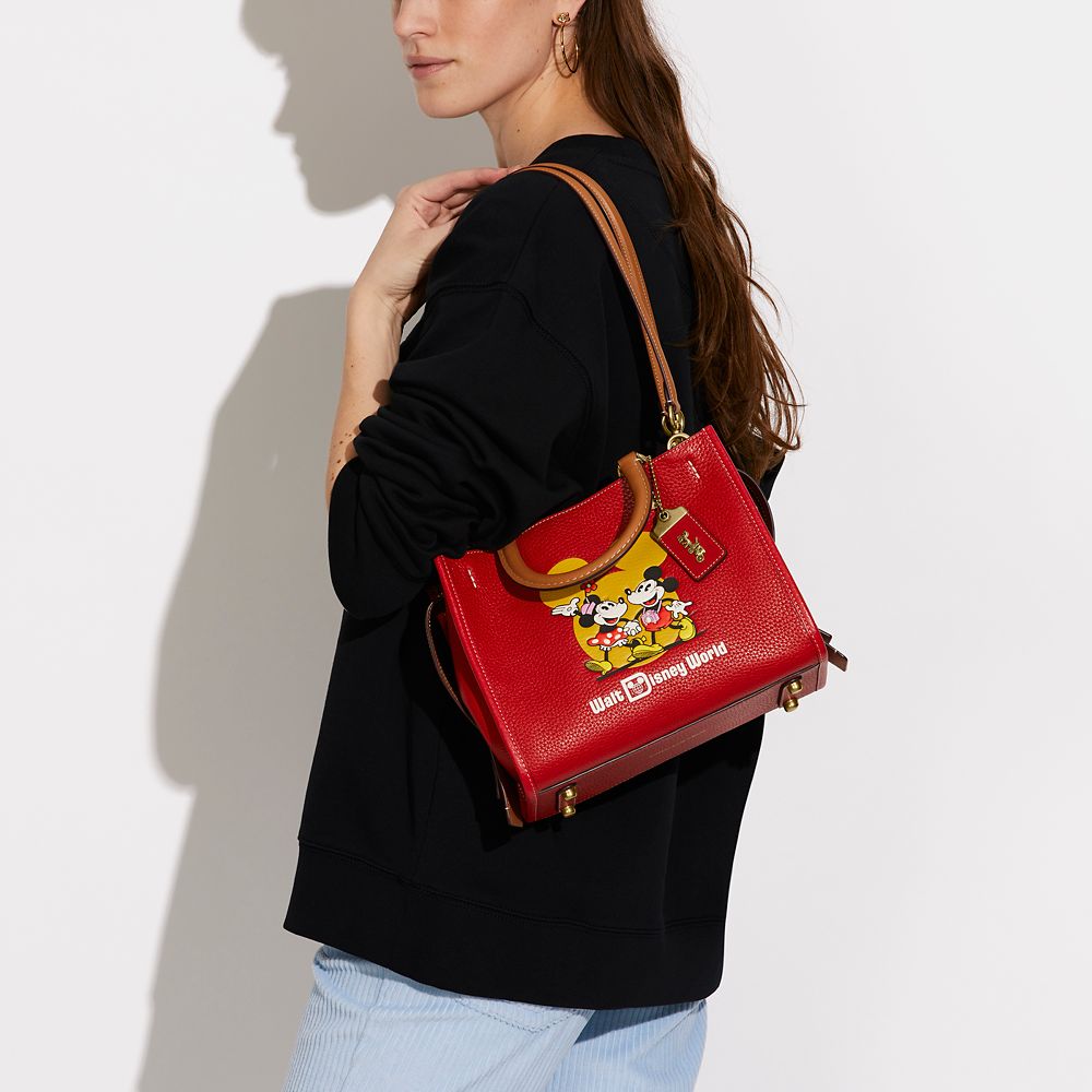 Mickey and Minnie Mouse Rogue Bag by COACH – Walt Disney World