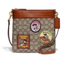 Mickey Mouse and Friends Kitt Messenger Crossbody Bag by COACH Official shopDisney