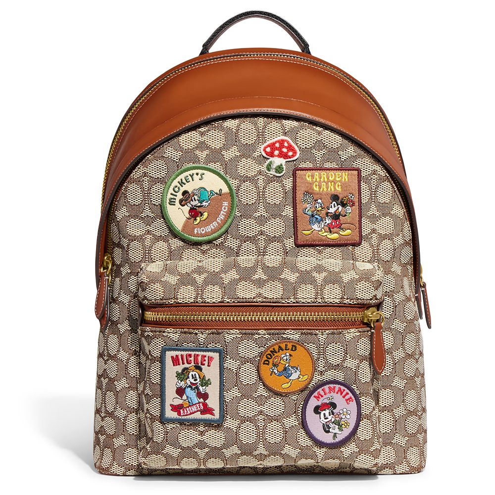 Coach Disney Charter Backpack Mickey & Friends Embroidery NWT