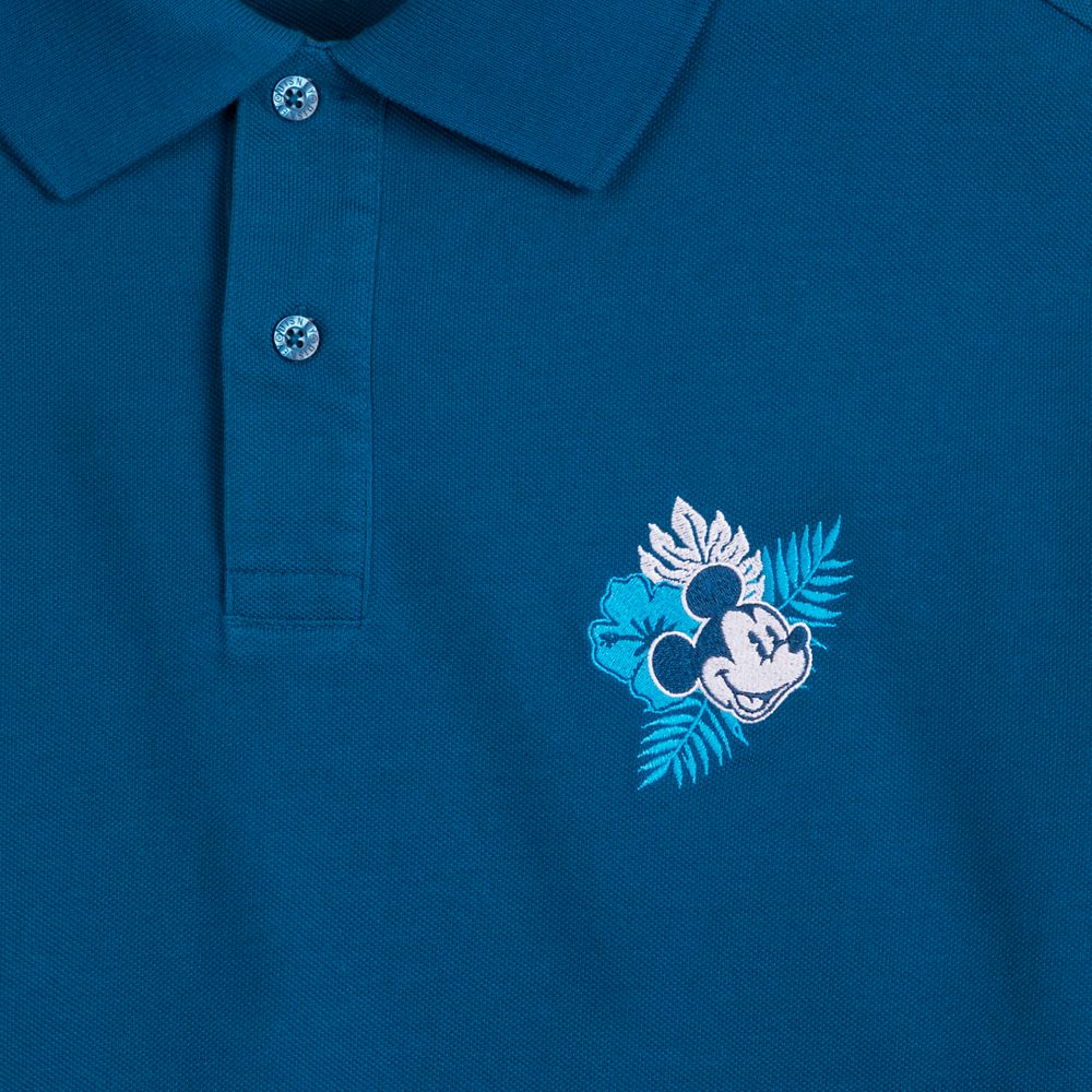 Mickey Mouse Aloha Pique Polo Shirt for Men – Hawaii