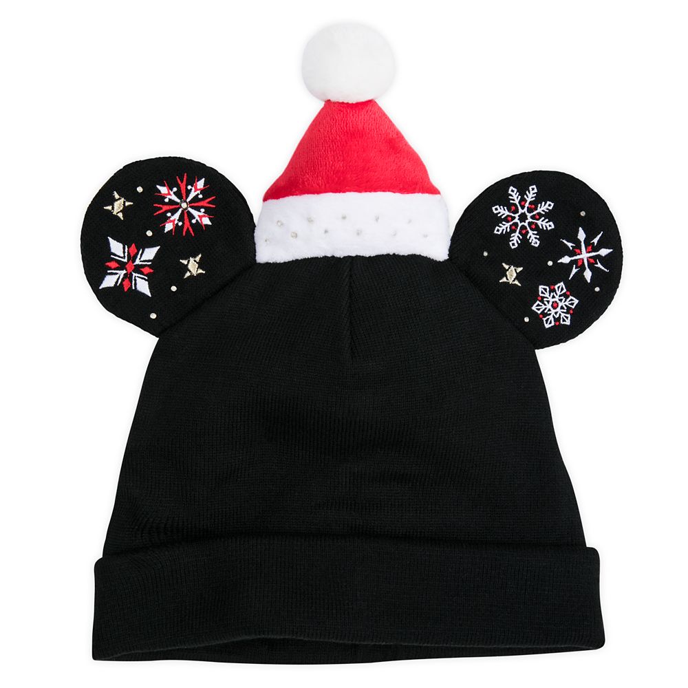 Mickey Mouse Light-Up Holiday Beanie for Adults