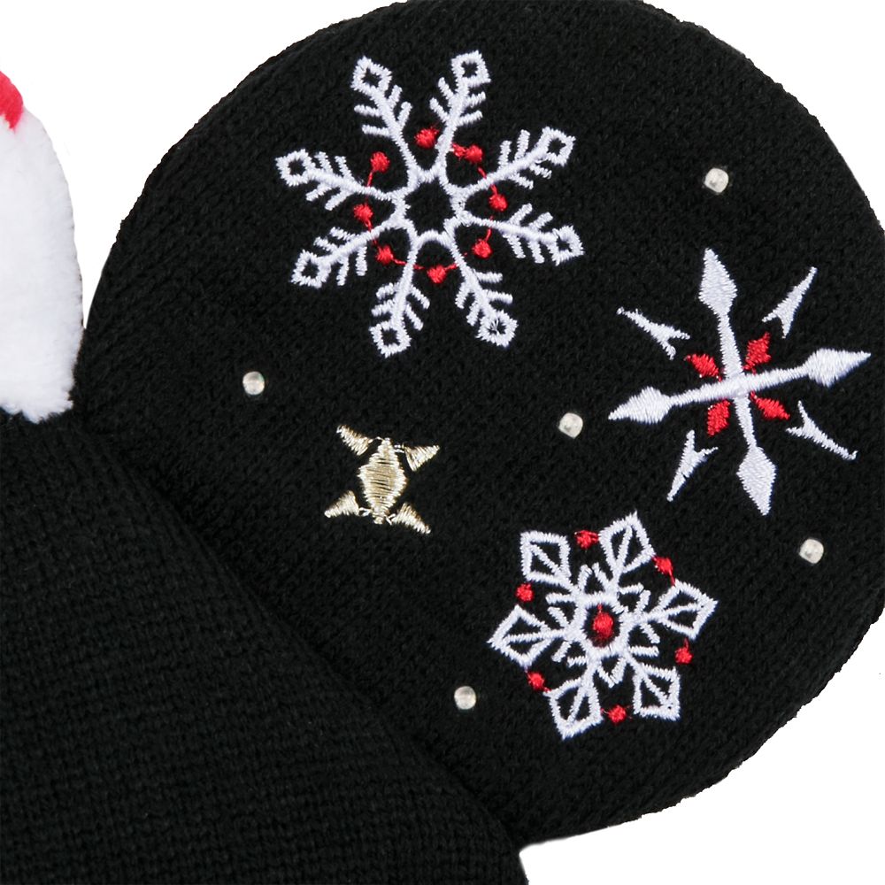 Mickey Mouse Light-Up Holiday Beanie for Adults