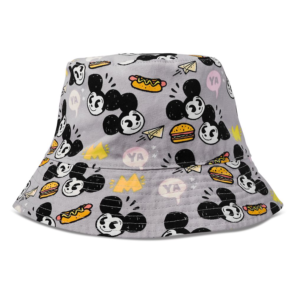 Mickey Mouse Reversible Bucket Hat for Adults by Nanako Kanemitsu Official shopDisney