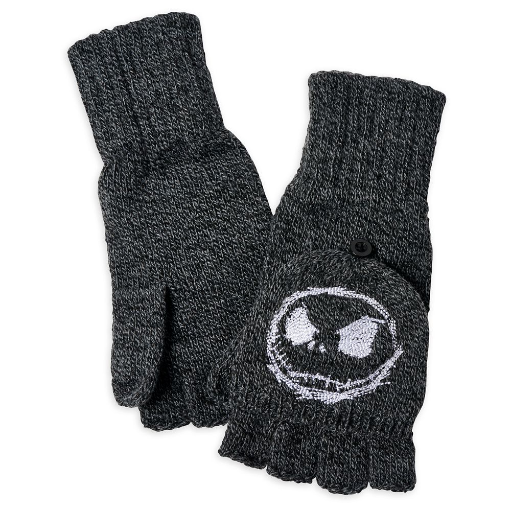 Jack Skellington Knitted Fold-Over Gloves for Adults – The Nightmare Before Christmas released today