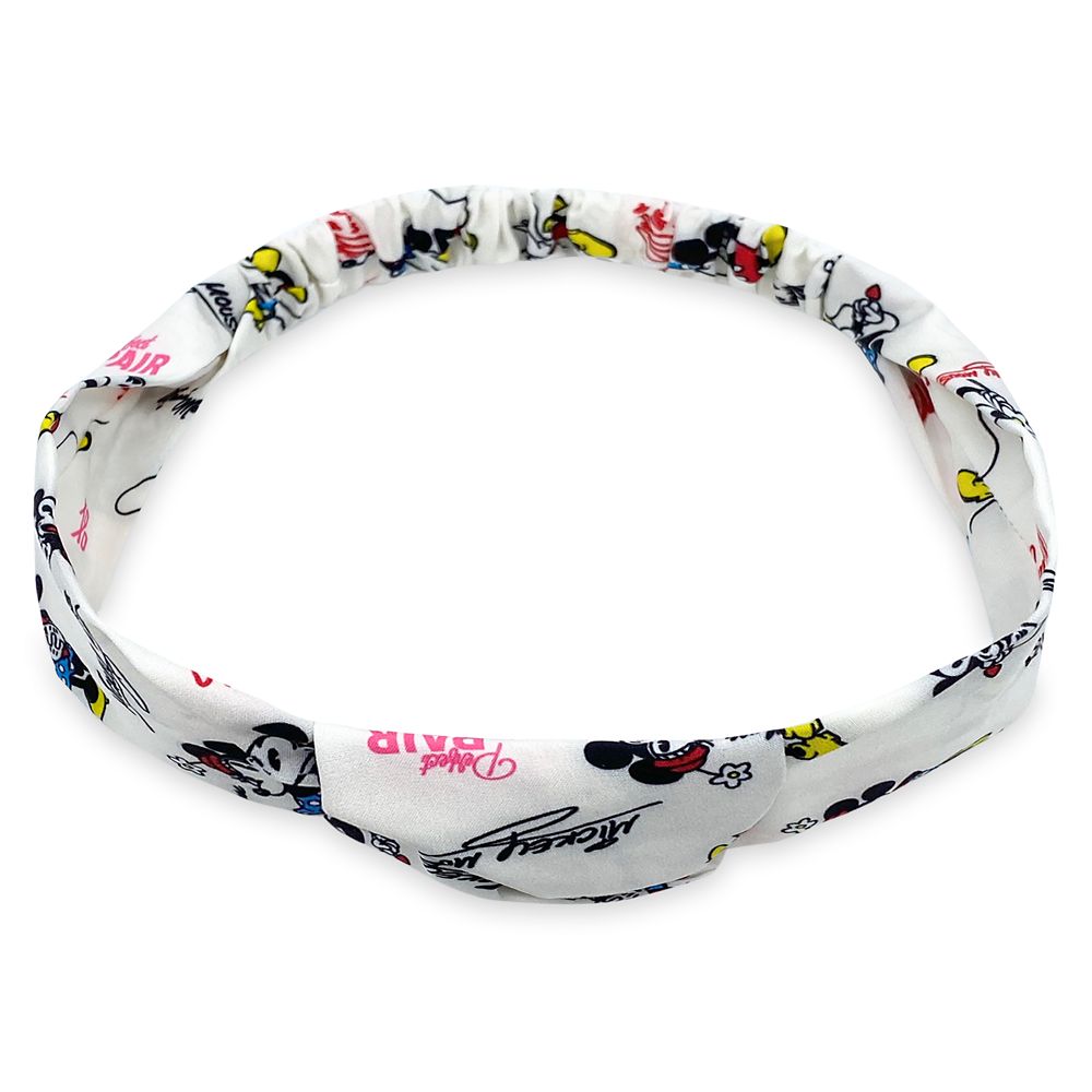 Mickey and Minnie Mouse Elastic Headband for Adults