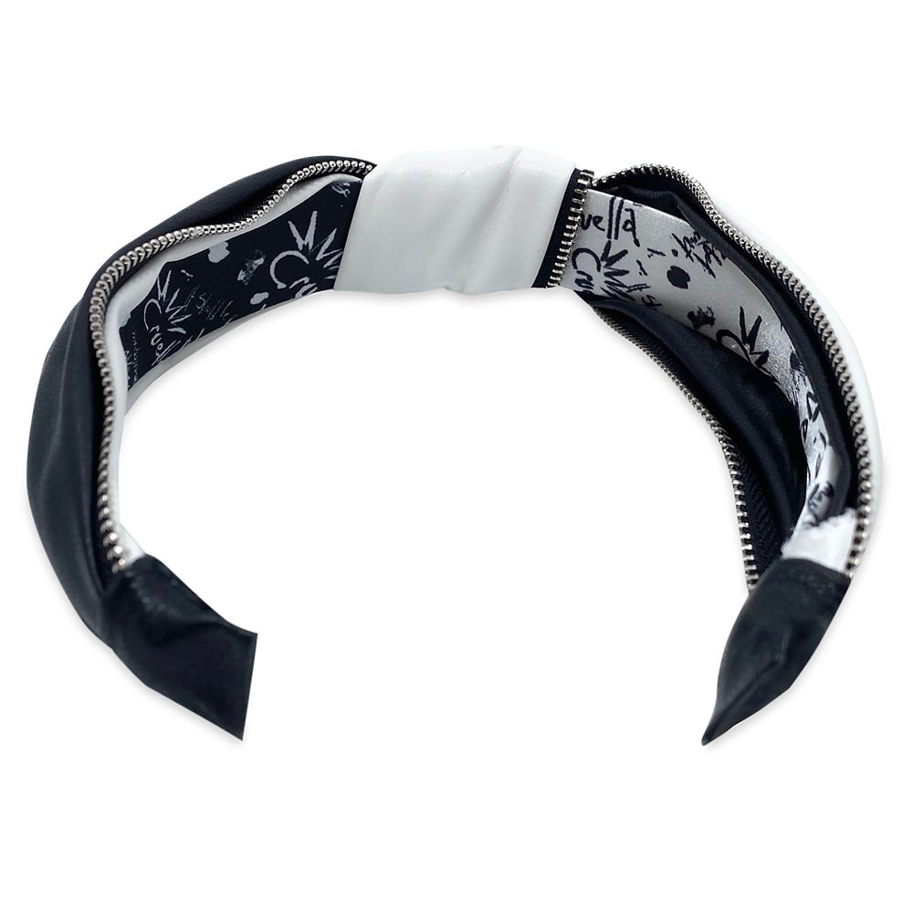 Cruella Faux Leather Headband for Adults – Live Action