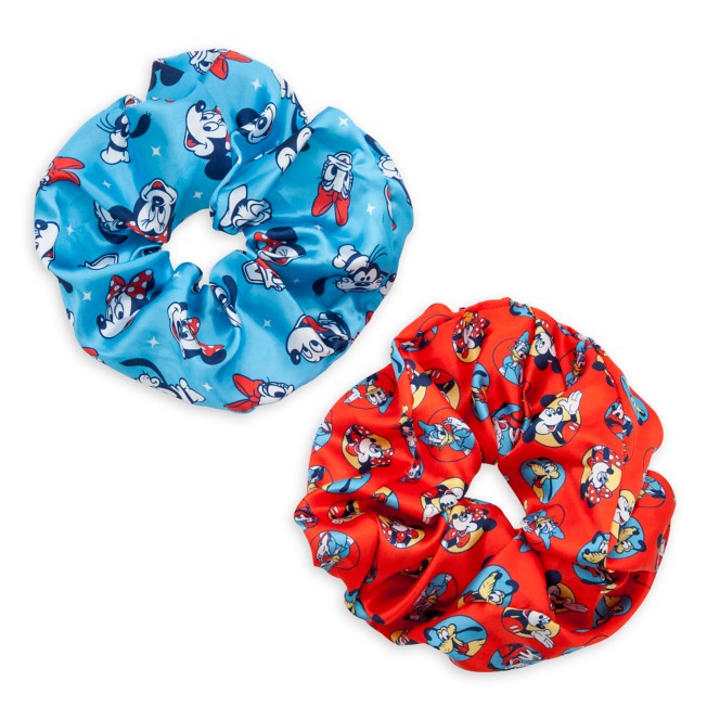 Mickey Mouse and Friends Hair Scrunchie Set