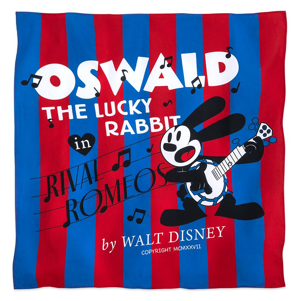 Oswald the Lucky Rabbit ”Rival Romeos” Scarf – Disney100 is available online