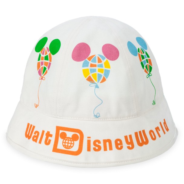 Mickey Mouse Reversible Balloon Bucket Hat for Adults – Walt Disney World 50th Anniversary