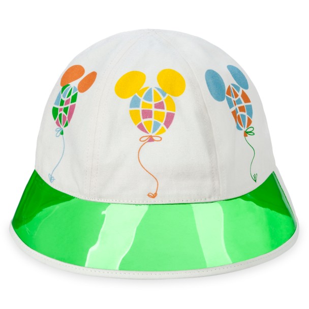 Mickey Mouse Reversible Balloon Bucket Hat for Adults – Walt Disney World 50th Anniversary