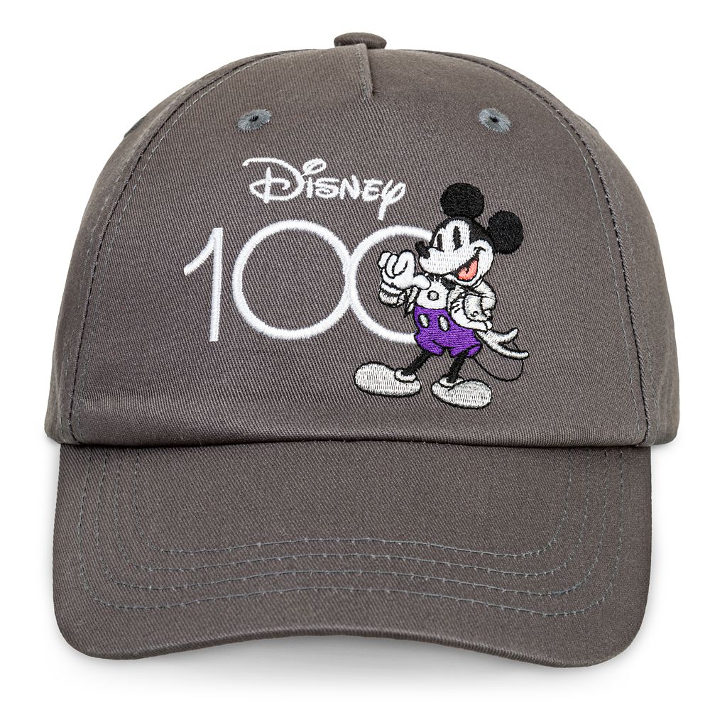 Mickey Mouse Disney100 Baseball Cap for Adults is now available for purchase