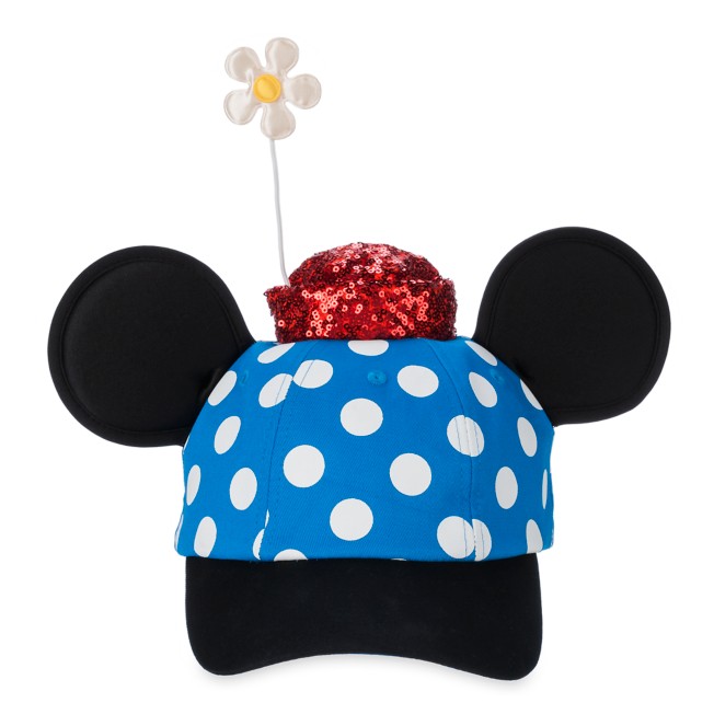 Minnie Mouse Ears Baseball Cap for Adults – Flower