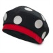 Minnie Mouse Polka Dot Beret for Adults