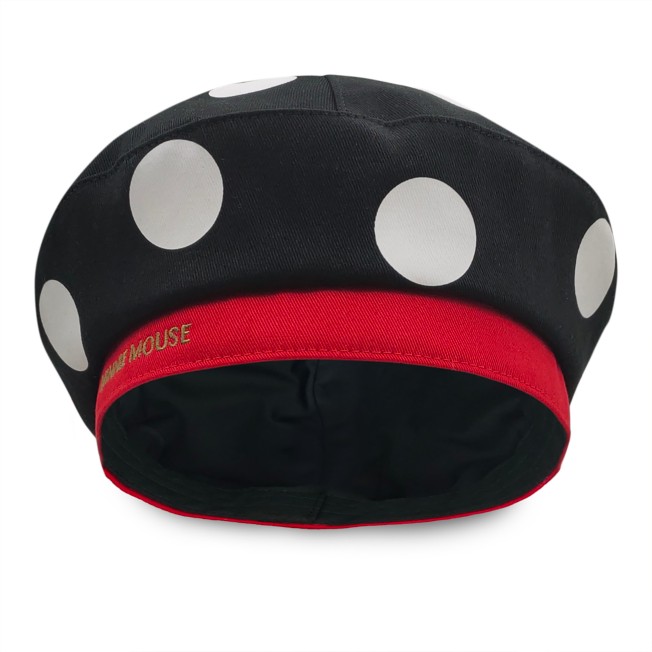 Minnie Mouse Polka Dot Beret for Adults