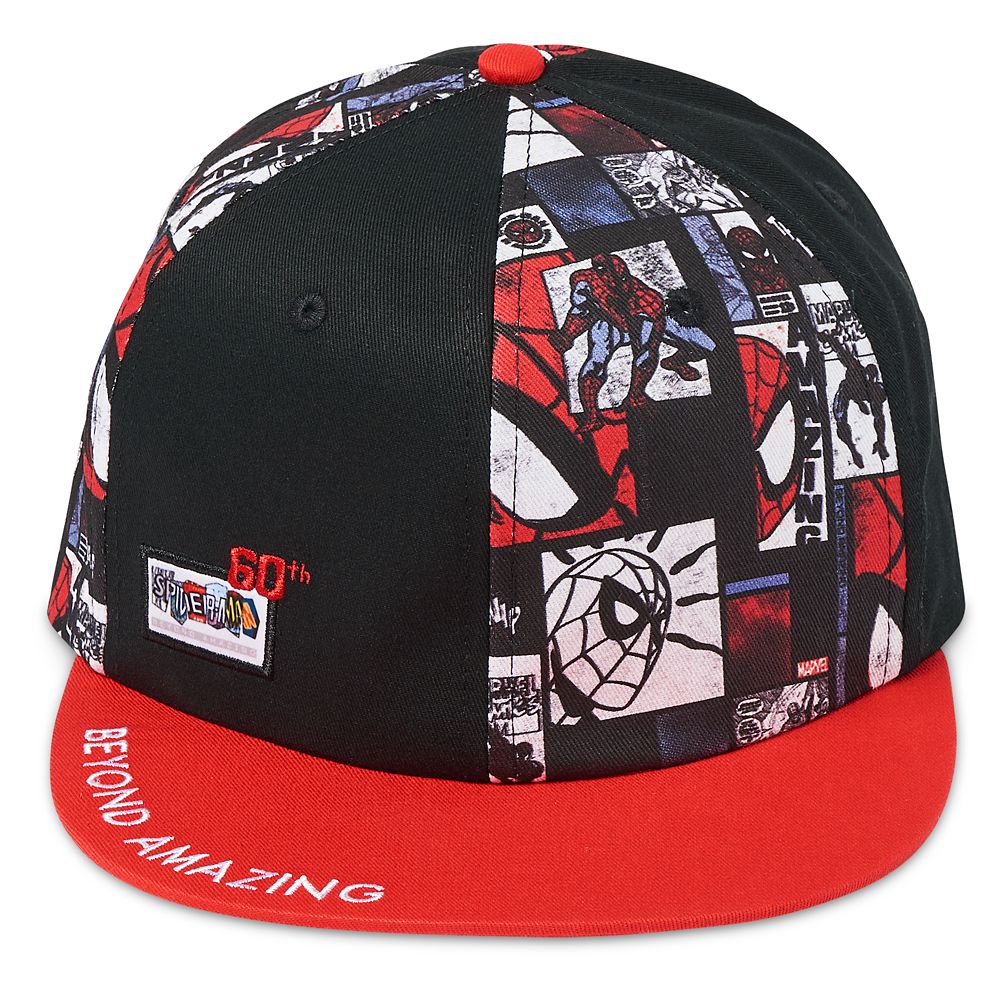 Spider-Man 60th Anniversary Baseball Cap for Adults by Ashley Eckstein is available online for purchase
