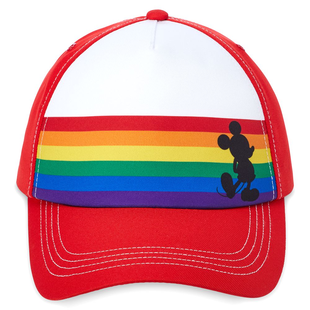 Mickey Mouse Baseball Cap for Adults – Rainbow Disney Collection