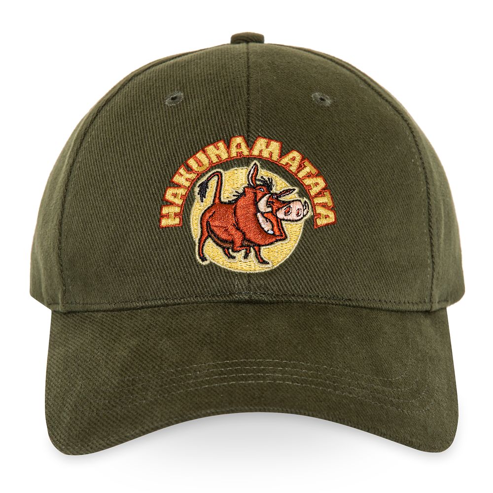 Pumbaa ”Hakuna Matata” Baseball Cap – The Lion King now out for purchase