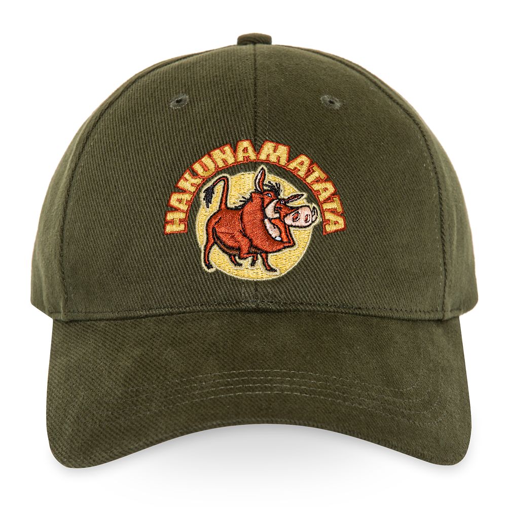 Pumbaa ''Hakuna Matata'' Baseball Cap – The Lion King