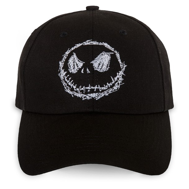 Jack Skellington Glow-in-the-Dark Baseball Cap for Adults – The Nightmare Before Christmas