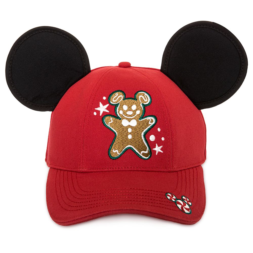 Mickey Mouse Gingerbread Man Ear Hat for Adults