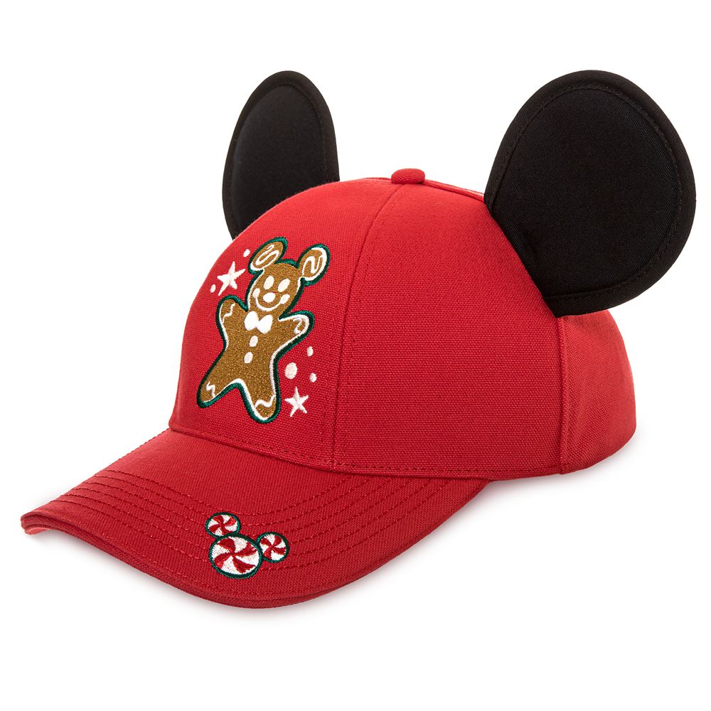 Mickey Mouse Gingerbread Man Ear Hat for Adults