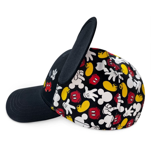 Mickey Mouse Parts Baseball Cap for Adults