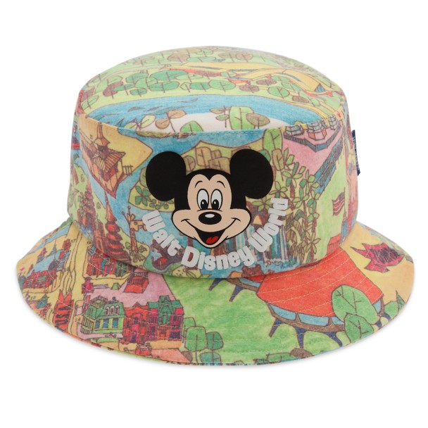Mickey Mouse – Walt Disney World Map Bucket Hat for Adults by Spirit Jersey