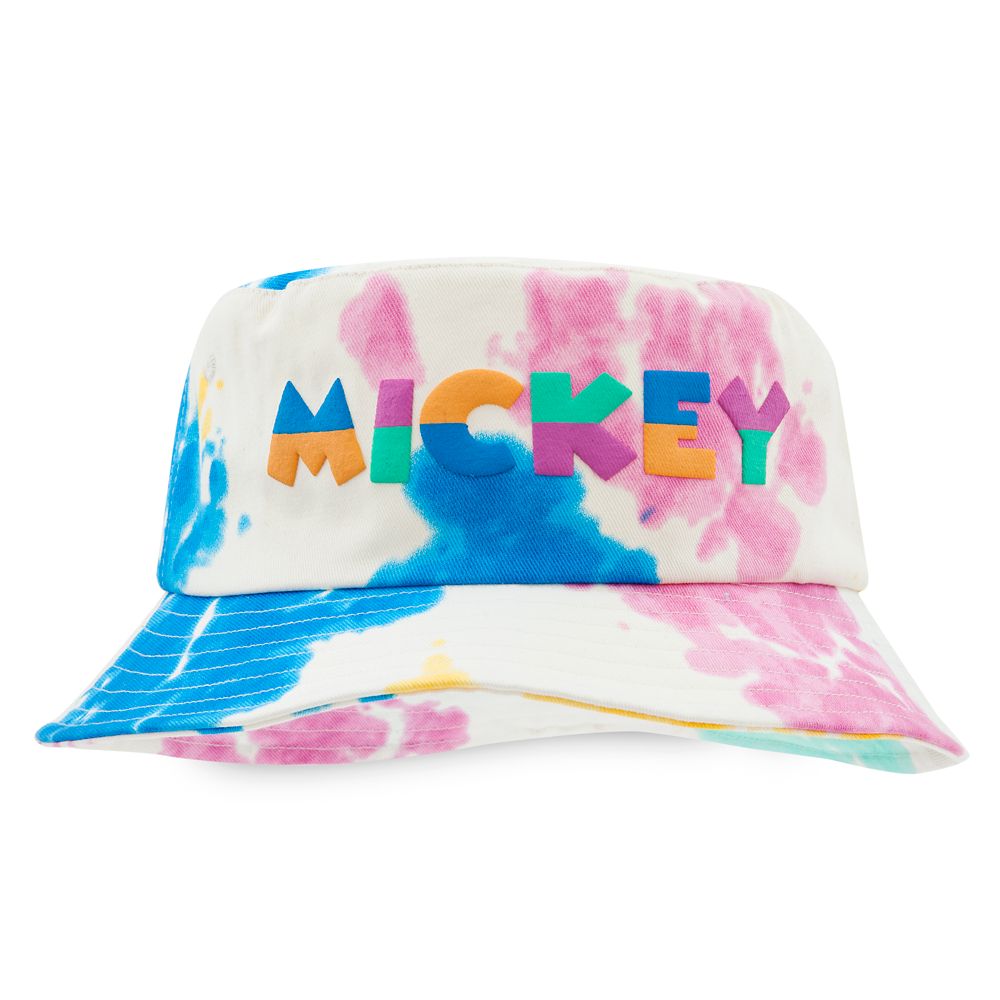 Mickey Mouse Tie-Dye Spirit Jersey Bucket Hat for Adults