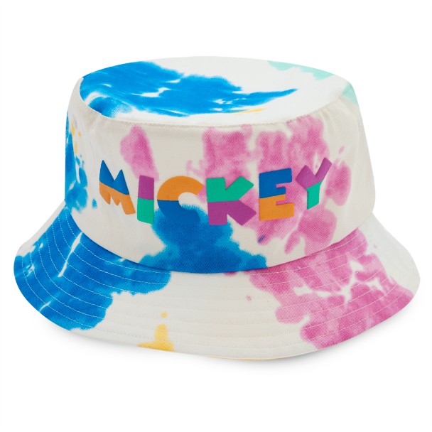 Mickey Mouse Tie-Dye Spirit Jersey Bucket Hat for Adults
