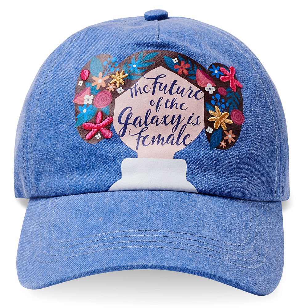 Princess Leia Denim Baseball Cap for Adults – Star Wars