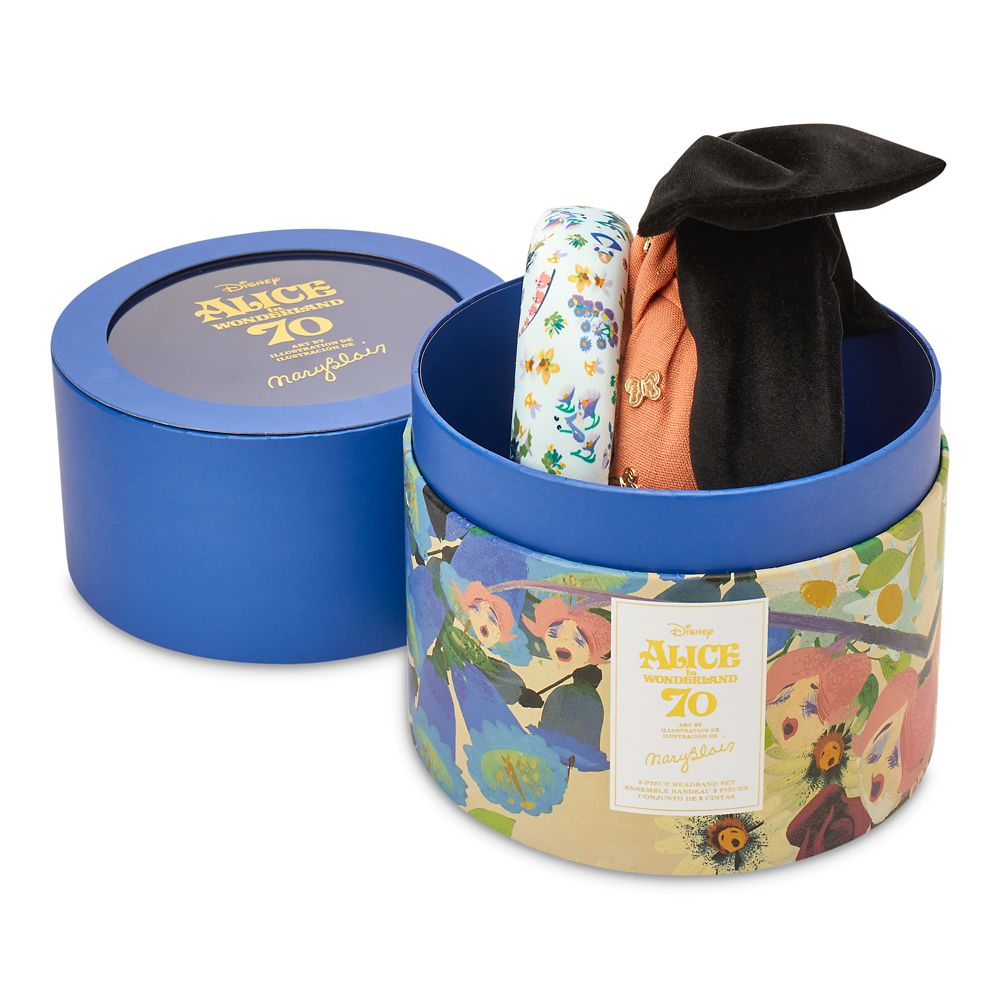 Alice in Wonderland by Mary Blair Headband Set for Adults