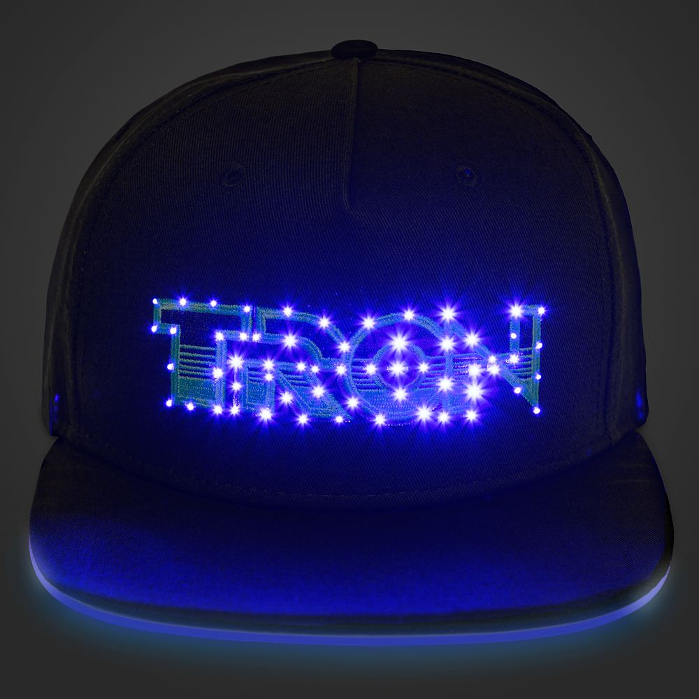 Tron 40th Anniversary Light-Up Baseball Cap for Adults